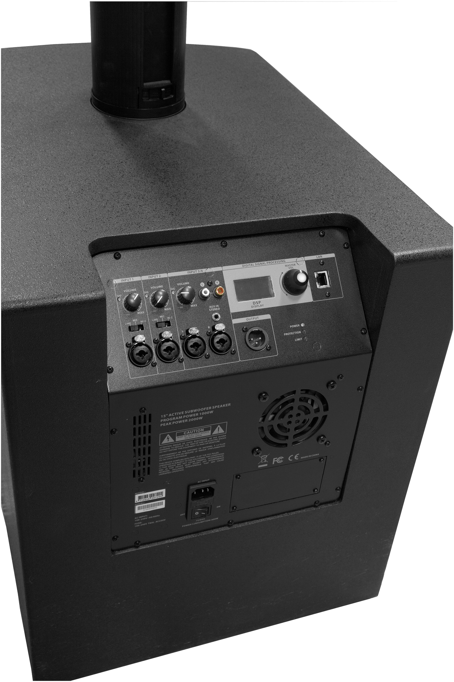 INVOTONE DVA3000 - активный акустический комплект, усилитель класс D 2000 Вт, со встроенным DSP купить в prostore.me