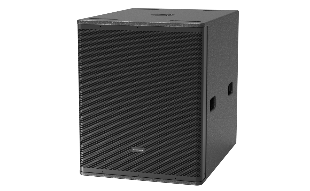 Audiocenter S3118A активный сабвуфер прямого излучения с DSP, усилитель класса D, Пиковая мощность