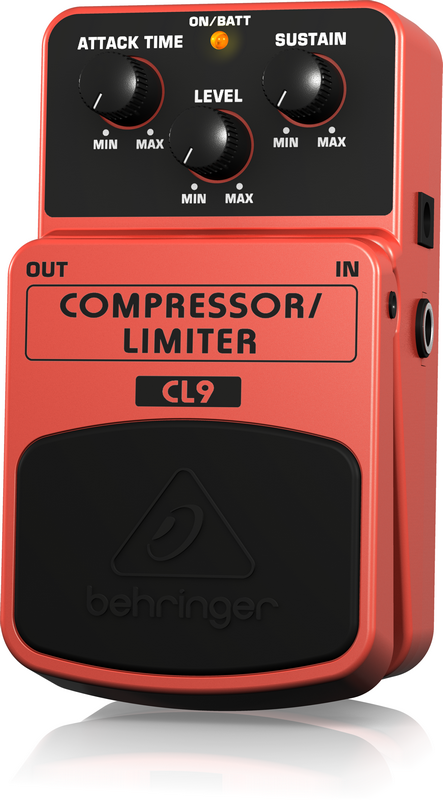 BEHRINGER CL9 - педаль эффектов динамической обработки (компрессор/лимитер) купить в prostore.me