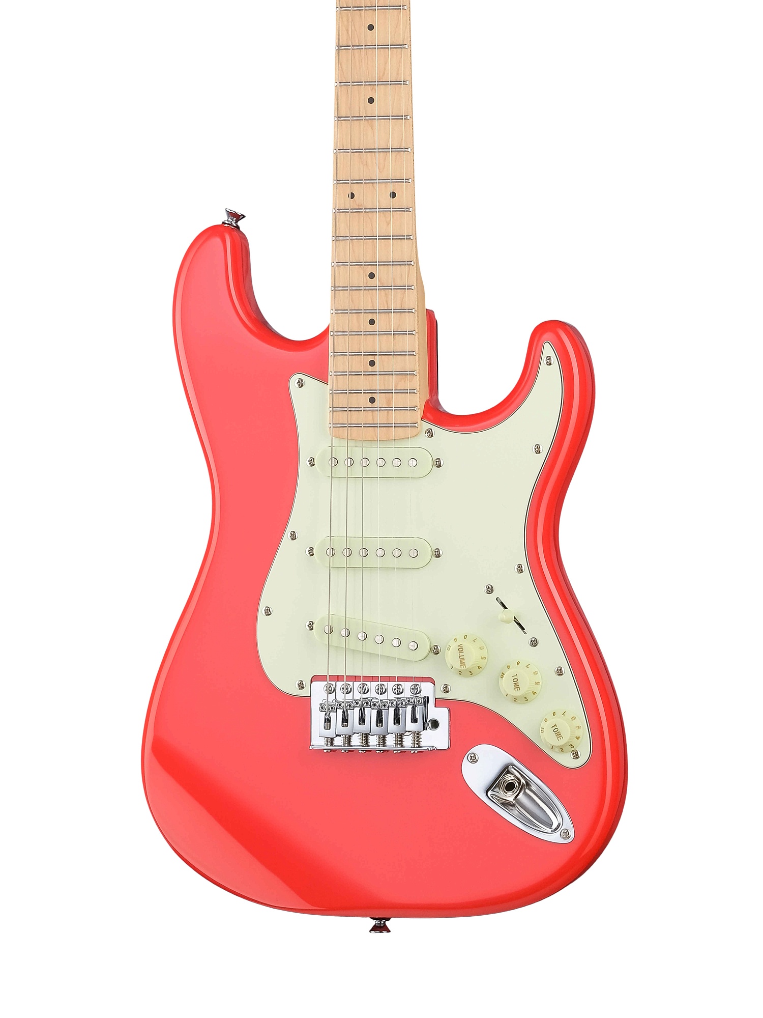 JMFSTJUNIORFR Электрогитара ST Junior уменьшенная, красная, с чехлом, Prodipe купить в prostore.me