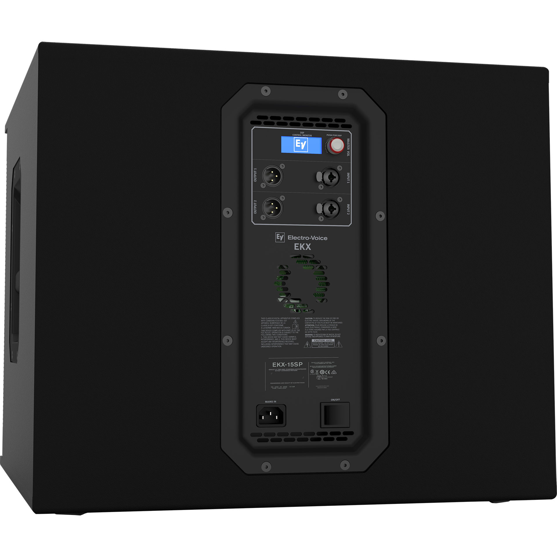 Electro-Voice EKX-15SP Субвуфер 15", встроенный усилитель на 1300 Вт купить в prostore.me