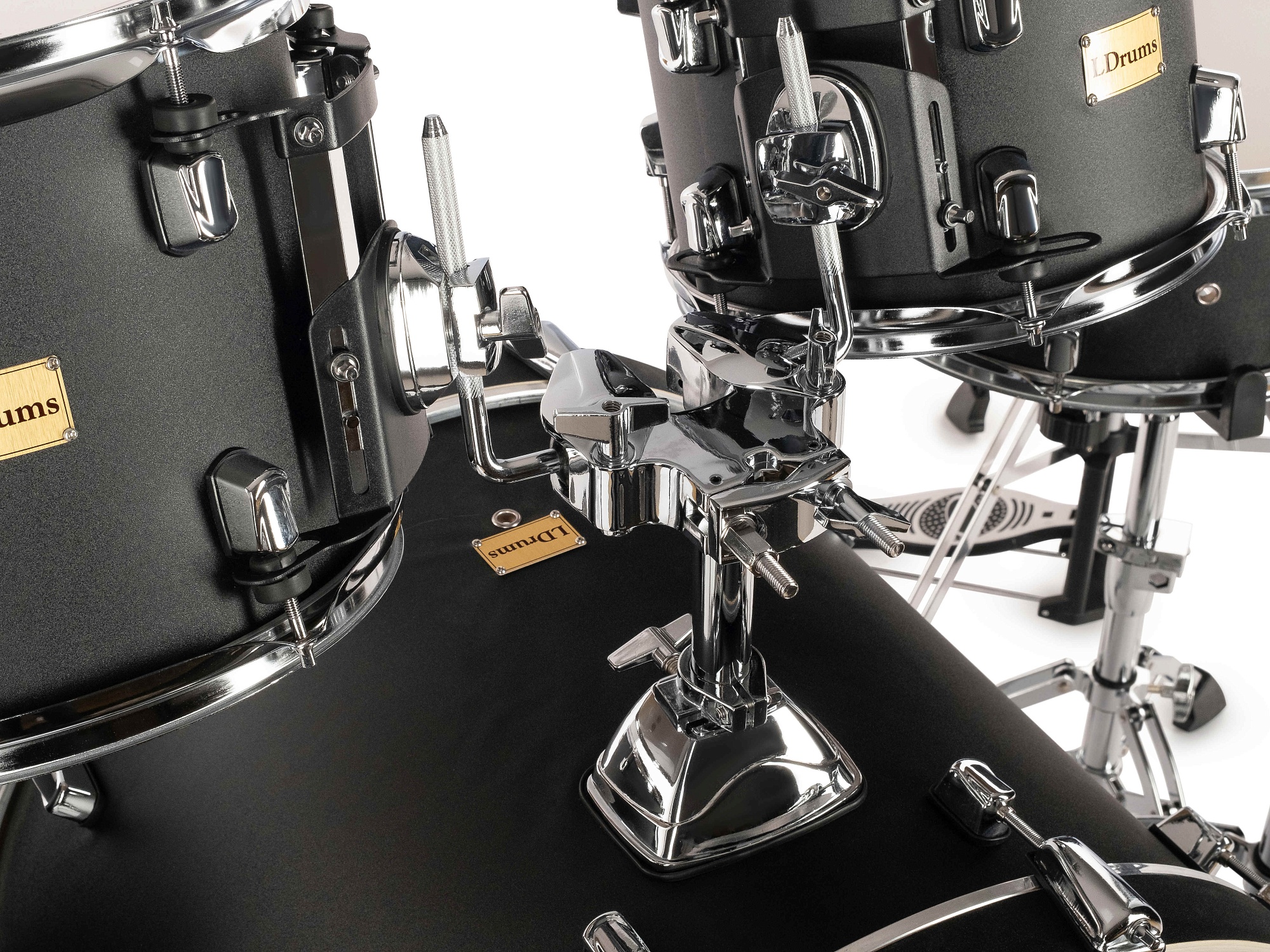 картинка 5001013 Барабанная установка, черная, LDrums от магазина prostore.me