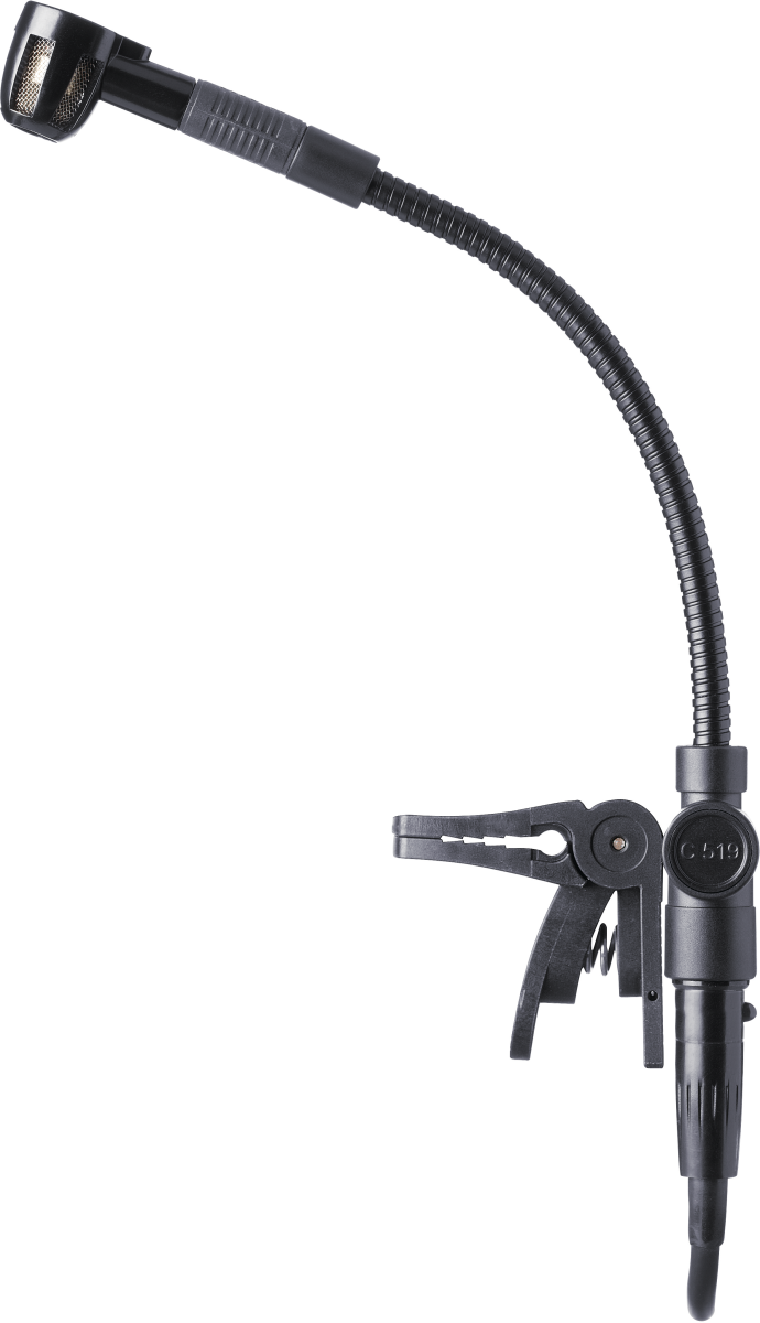 AKG C519M микрофон для духовых инструментов на `прищепке`, разъем - XLR