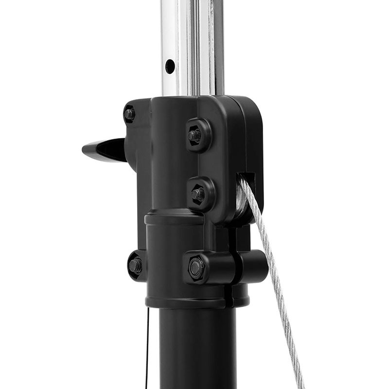 ECO LS084W300 Black Стойка для подвеса световых приборов с лебедкой. Максимальная высота 3м. купить в prostore.me