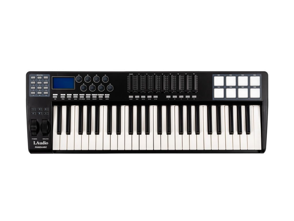 картинка Panda-49C MIDI-контроллер, 49 клавиш, Laudio от магазина prostore.me