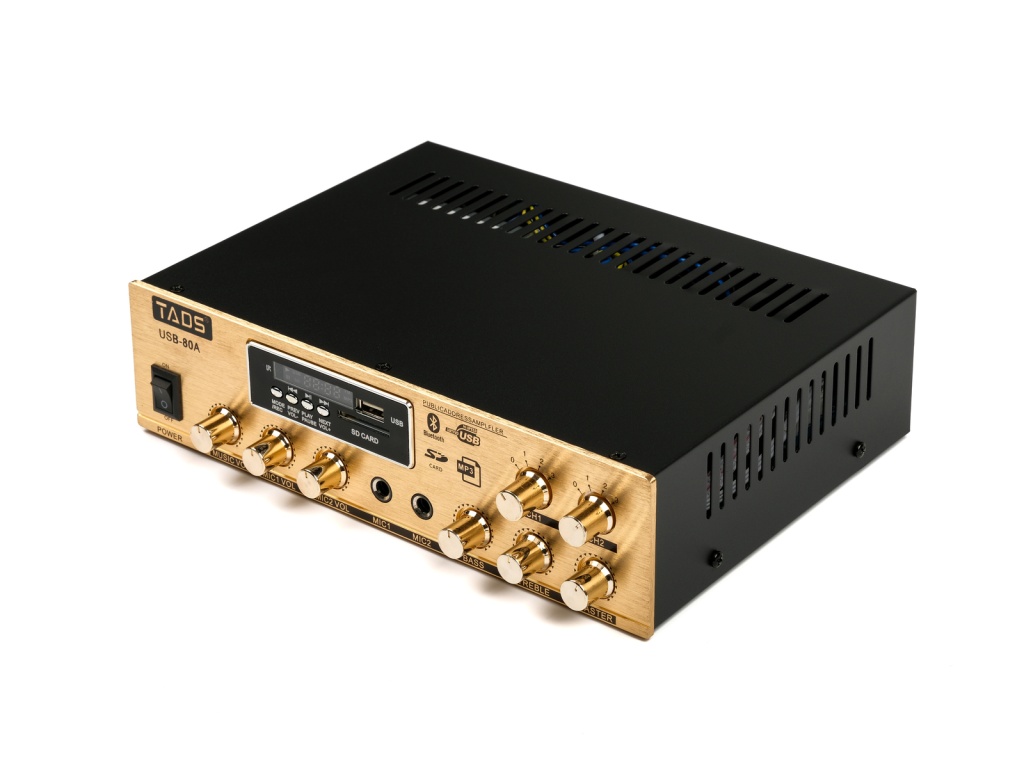 картинка DS-80A Усилитель мощности, трансляционный, 80Вт, TADS от магазина prostore.me