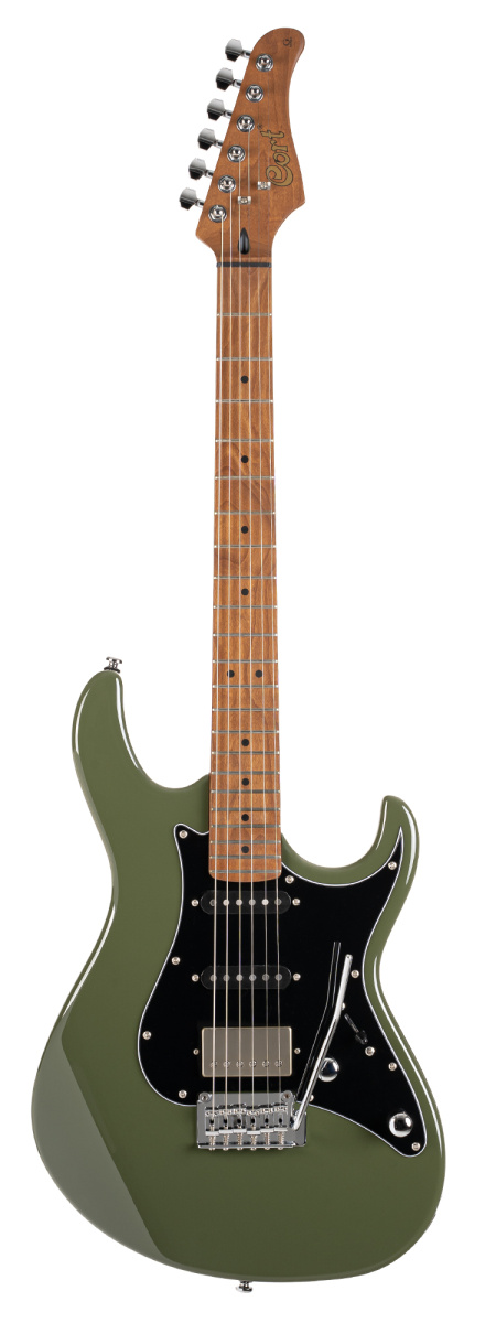 G250SE-ODG G Series Электрогитара, зеленая, Cort купить в prostore.me