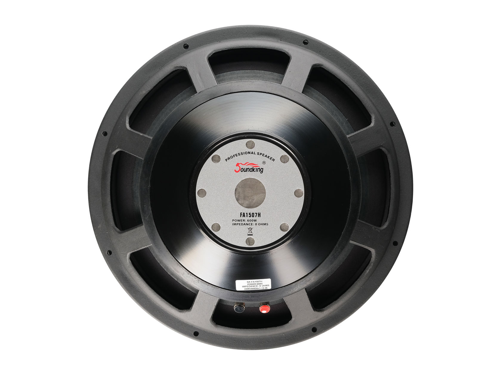 картинка FA1507H Динамик НЧ-СЧ 15'', 8 Ом, 600Вт, Soundking от магазина prostore.me