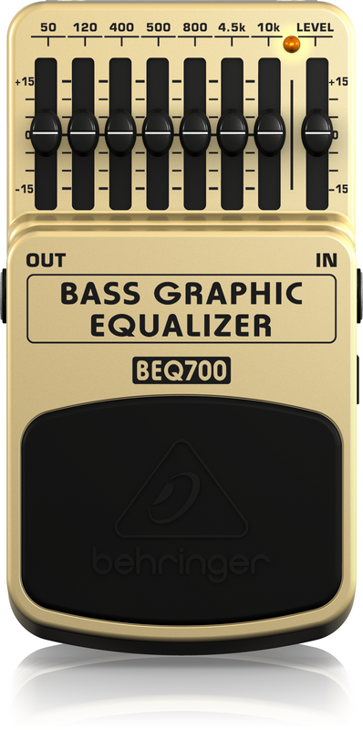 BEHRINGER BEQ700 - 7-полосный графический эквалайзер для бас-гитары или клавишных купить в prostore.me