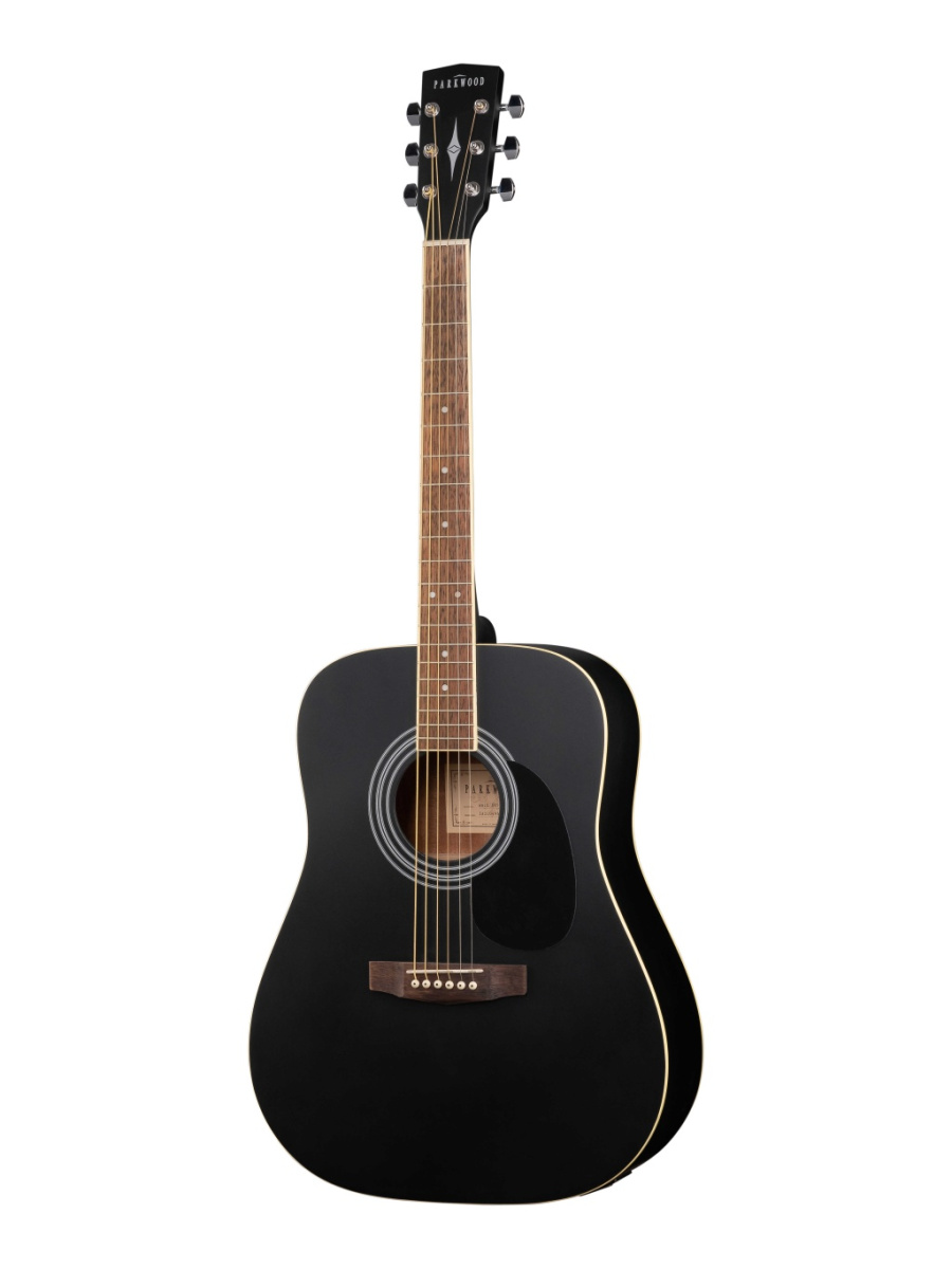 W81E-WBAG-BKS Электро-акустическая гитара, черная, с чехлом. Parkwood купить в prostore.me