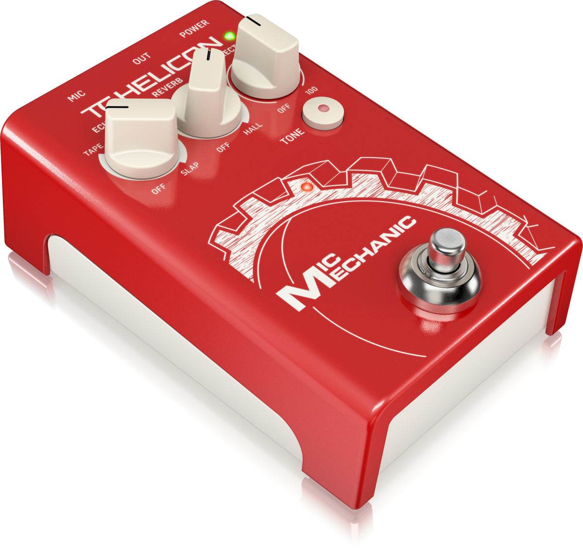 TC HELICON MIC MECHANIC 2 - вокальная педаль эффектов купить в prostore.me