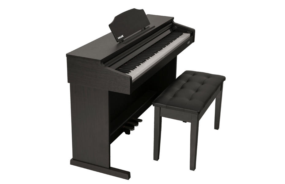 Nux WK-520-BROWN Цифровое пианино на стойке с педалями, тёмно-коричневое. купить в prostore.me