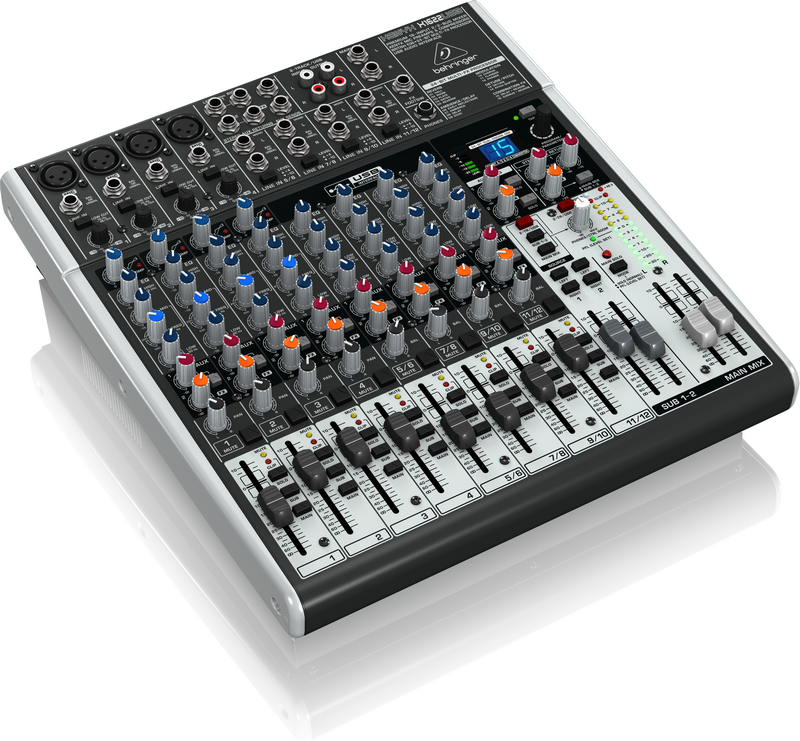 BEHRINGER X1622USB - микшер, 4 моно,4 стерео,2 AUX-шины, процессор эффектов,USB купить в prostore.me