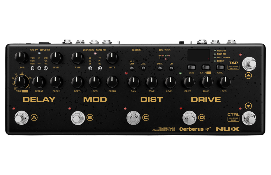 картинка NME-3 Cerberus Процессор эффектов, Nux от магазина prostore.me
