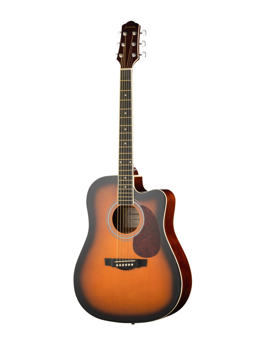 DG120CBS Акустическая гитара с вырезом Naranda купить в prostore.me