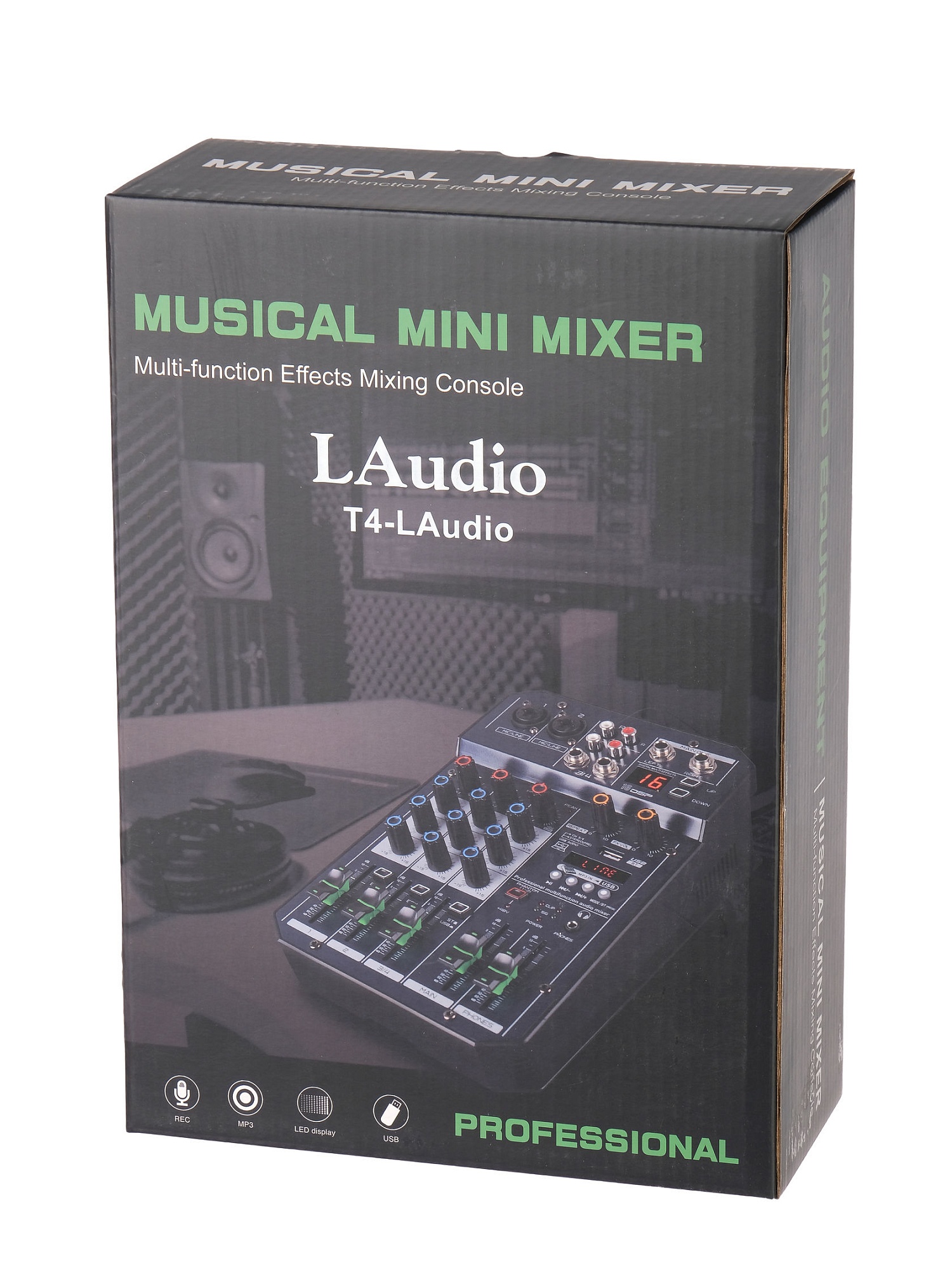 T4-LAudio Микшерный пульт, 4 канала, LAudio купить в prostore.me