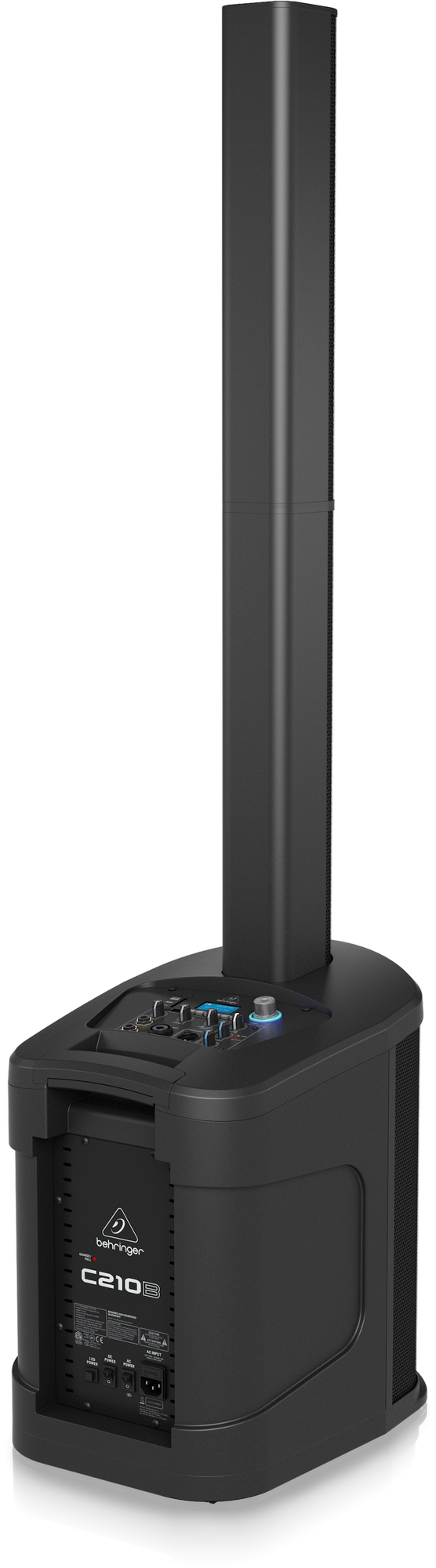 картинка BEHRINGER C210B - активная звуковая колонна, саб+сат, 160Вт, Bluetooth, с LED подсветкой и удаленным от магазина prostore.me