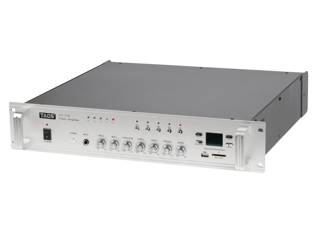 картинка DS-7700 Усилитель мощности трансляционный, 700Вт, TADS от магазина prostore.me