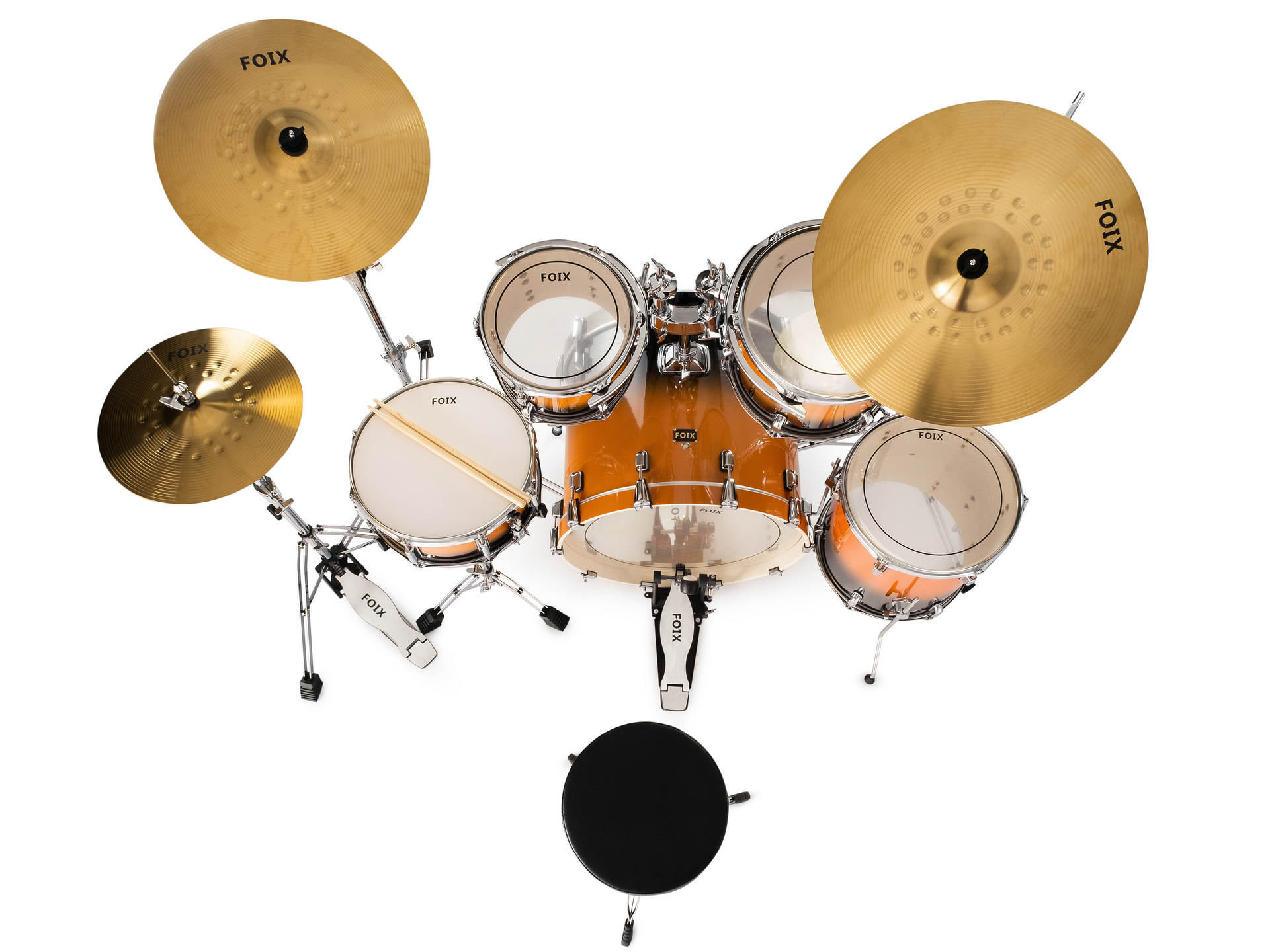 картинка DF-2128 Барабанная установка, санберст, Foix от магазина prostore.me