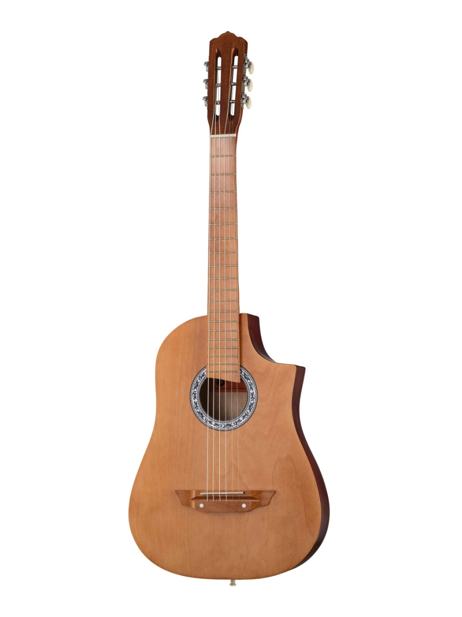 GA5F-KOA-NAT Grand Regal Series Электро-акустическая гитара, с вырезом, Cort купить в prostore.me