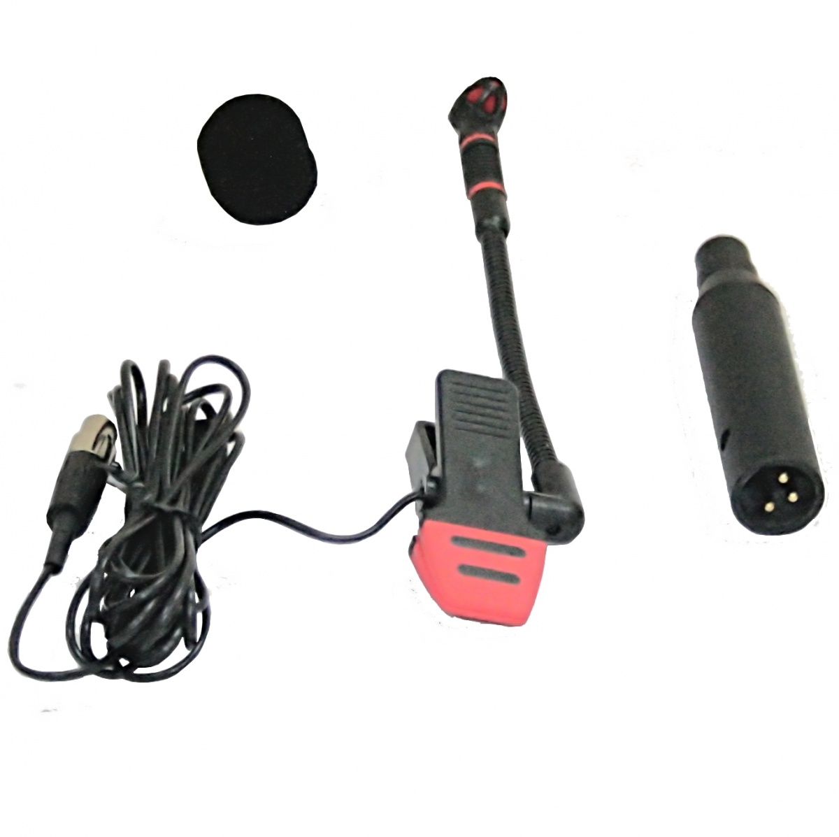 INVOTONE ISM500 - микрофон для дух.инструм., в комплекте кабель 3м, переходник прищепка, ветрозащита купить в prostore.me