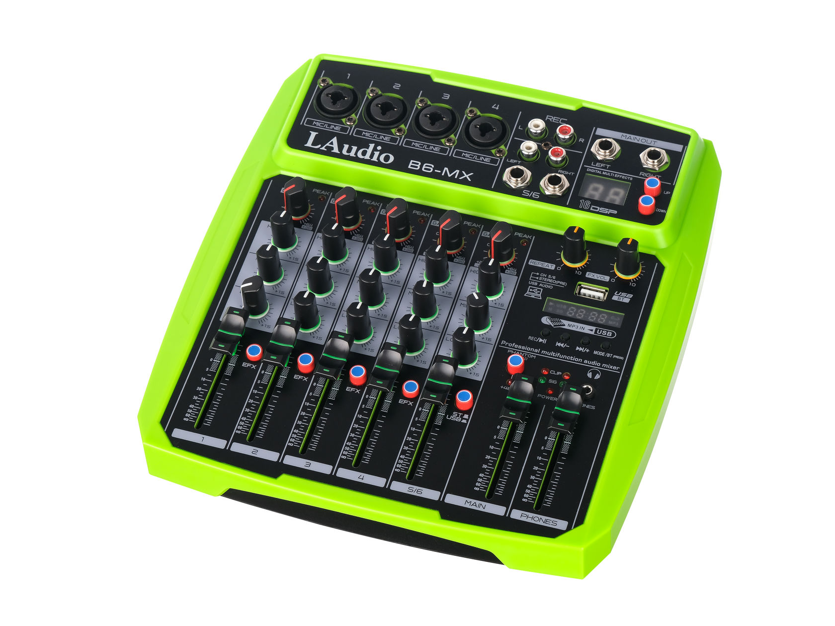 B6-MX Микшерный пульт, 6 каналов, LAudio купить в prostore.me