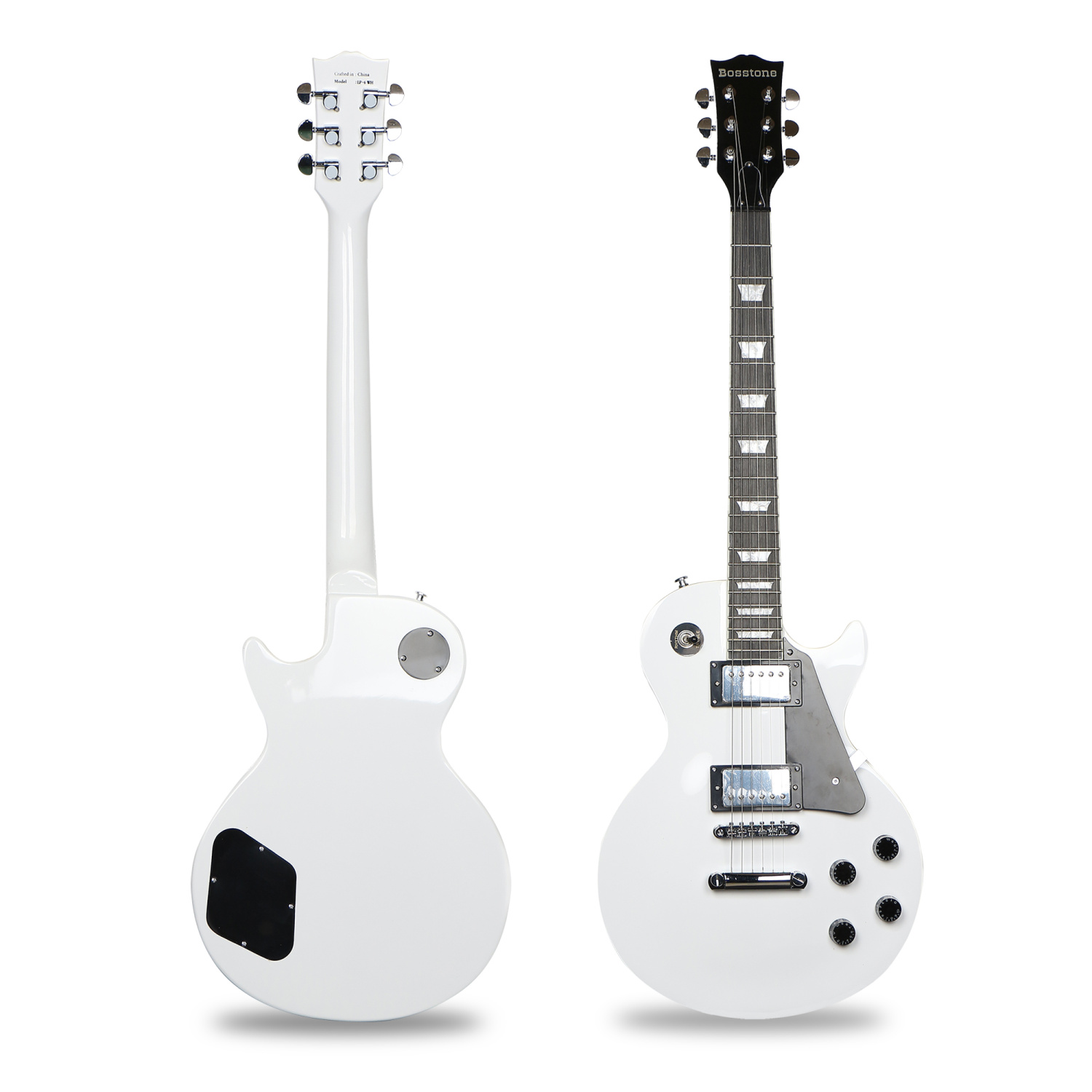 картинка Bosstone LP-6 WH+Bag Гитара электрическая, 6 струн от магазина prostore.me