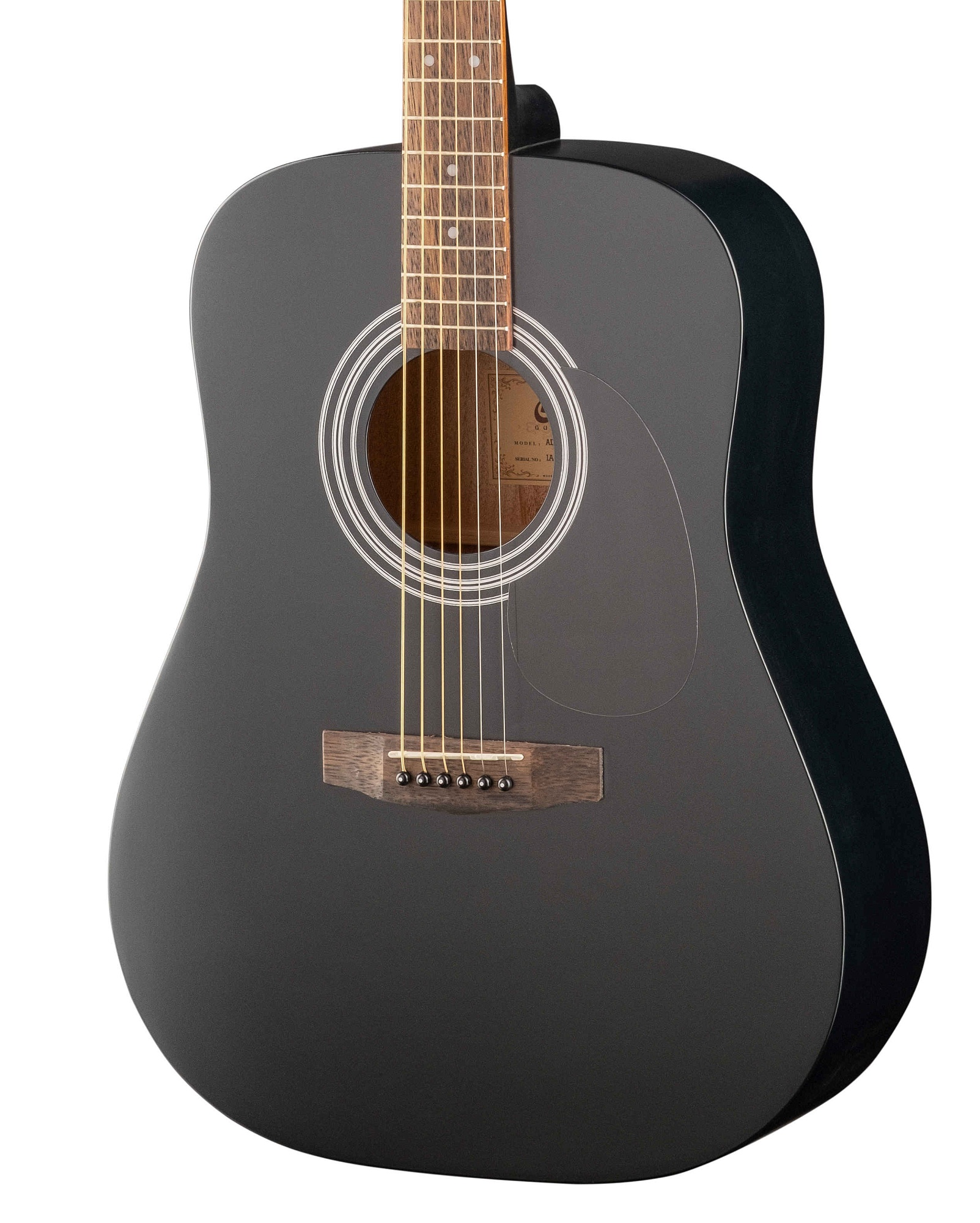 AD810-BKS Standard Series Акустическая гитара, черная, Cort купить в prostore.me