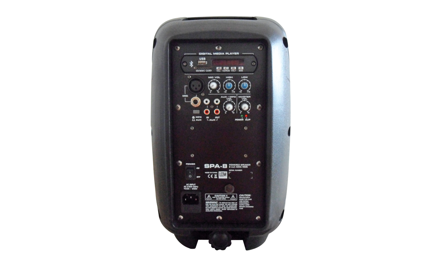SPA-8 Акустическая система активная, MP3, SD, USB, BT, 50Вт, Leem купить в prostore.me