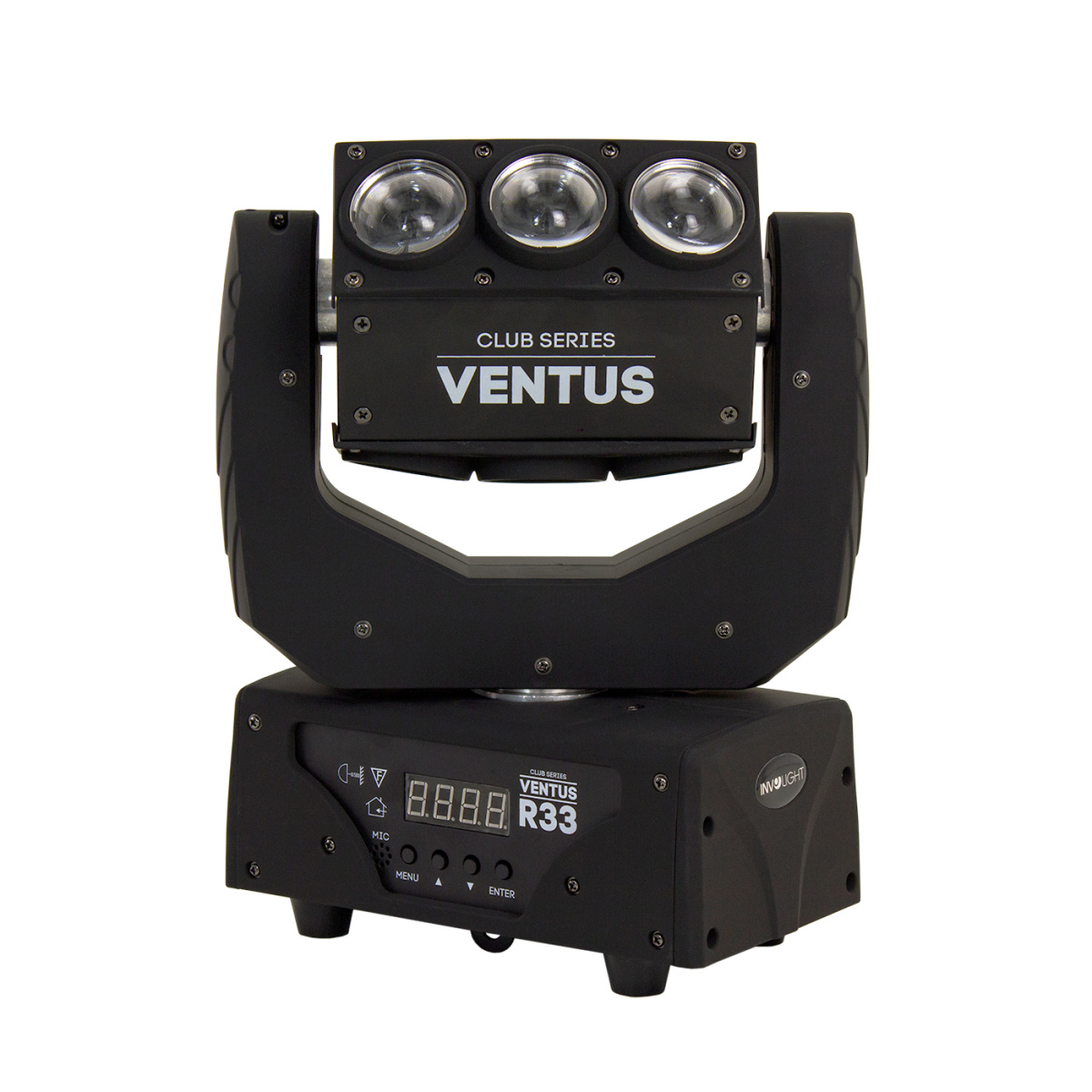 INVOLIGHT VENTUS R33 - голова вращения многолучевая, LED 9x 10 Вт RGBW, DMX-512 купить в prostore.me