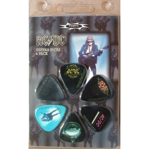 Perri's LP-AD4- Медиаторы (6 штук), AC/DC купить в prostore.me