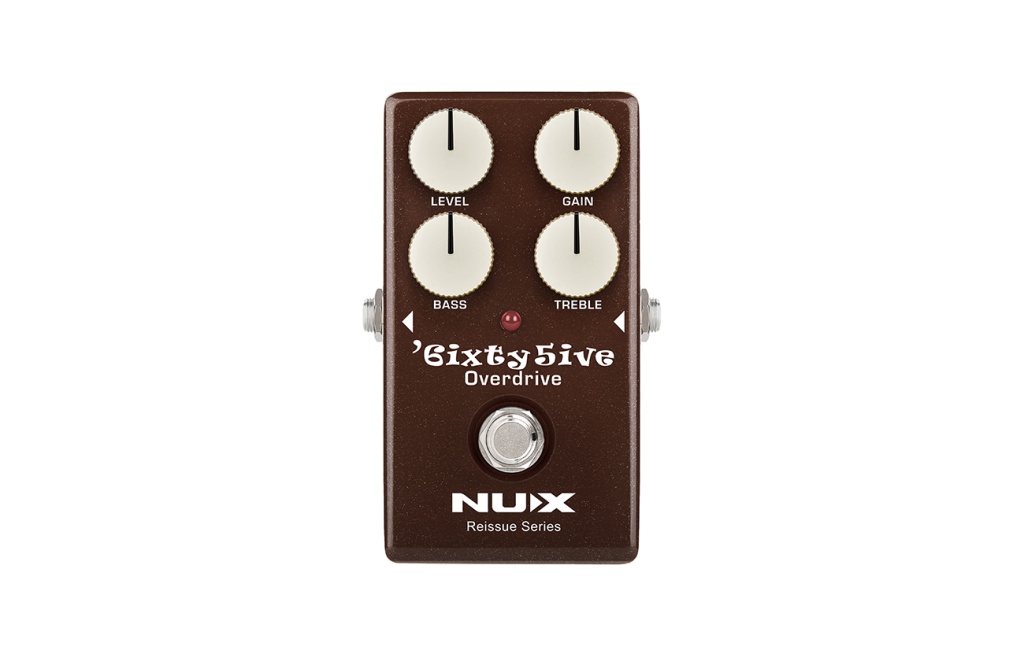 картинка 6ixty5ive Overdrive Педаль эффекта Reissue Series, Nux от магазина prostore.me