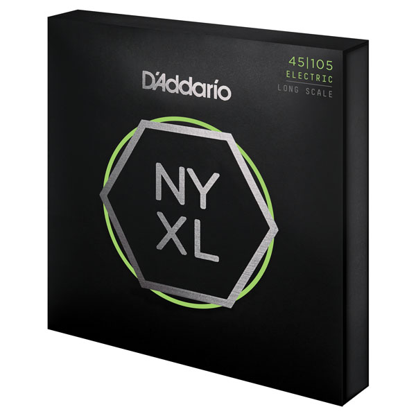 D'Addario NYXL45105 - струны для бас-гитары,Long Scale, L Top/Med Bottom, 45-105 купить в prostore.me