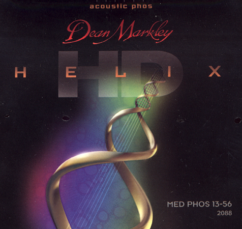 DeanMarkley 2088 Helix HD Acoustic Phos Medium - Струны для акустической гитары 013-056 купить в prostore.me