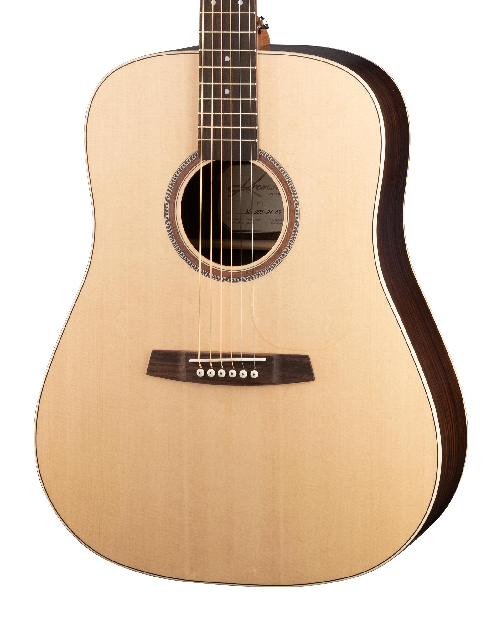 картинка F10 Steel String Series Акустическая гитара, Kremona от магазина prostore.me