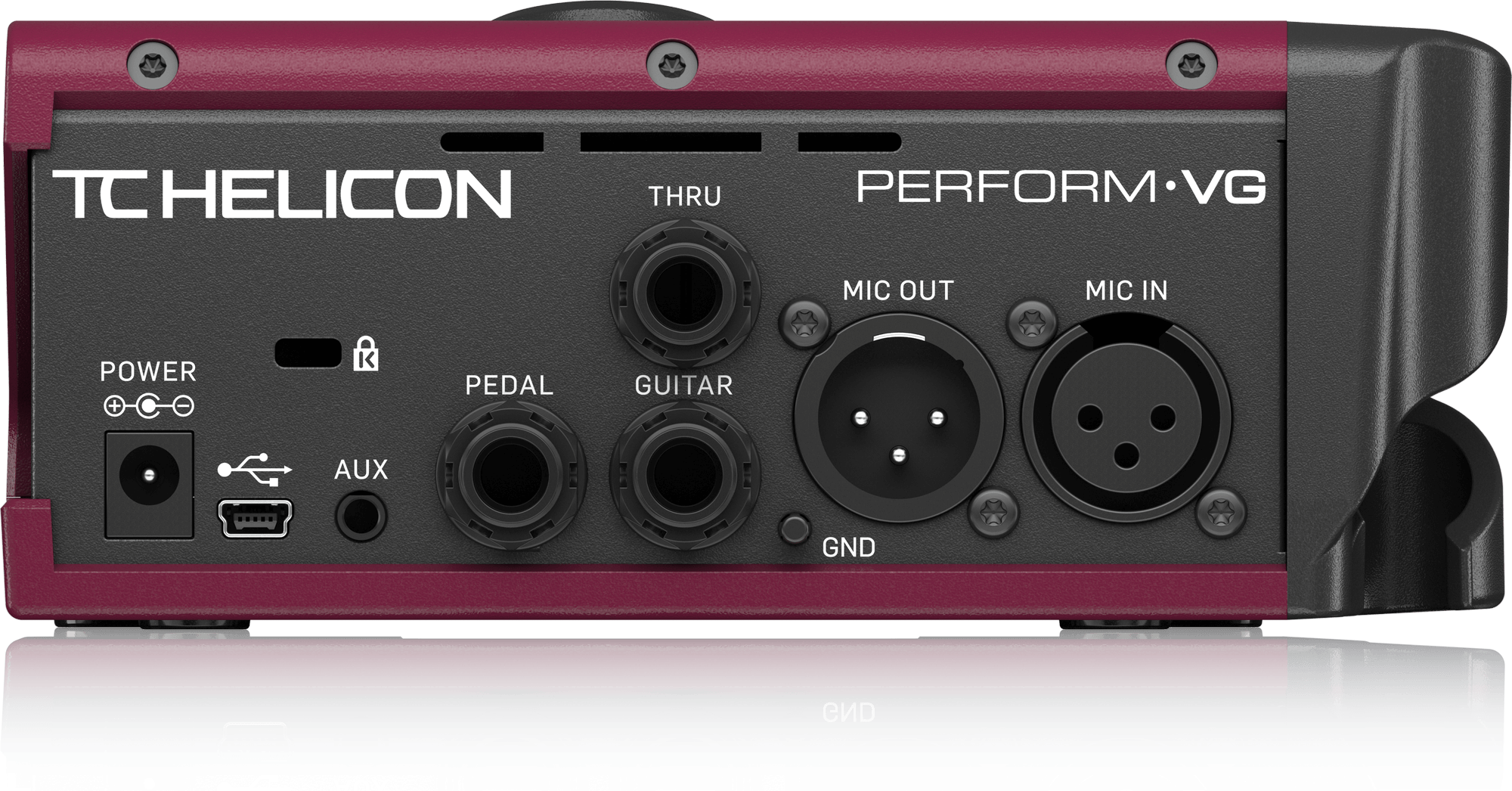 TC HELICON PERFORM-VG - процессор эффектов для вокала и акустич. гитары, установка на микроф.стойку купить в prostore.me
