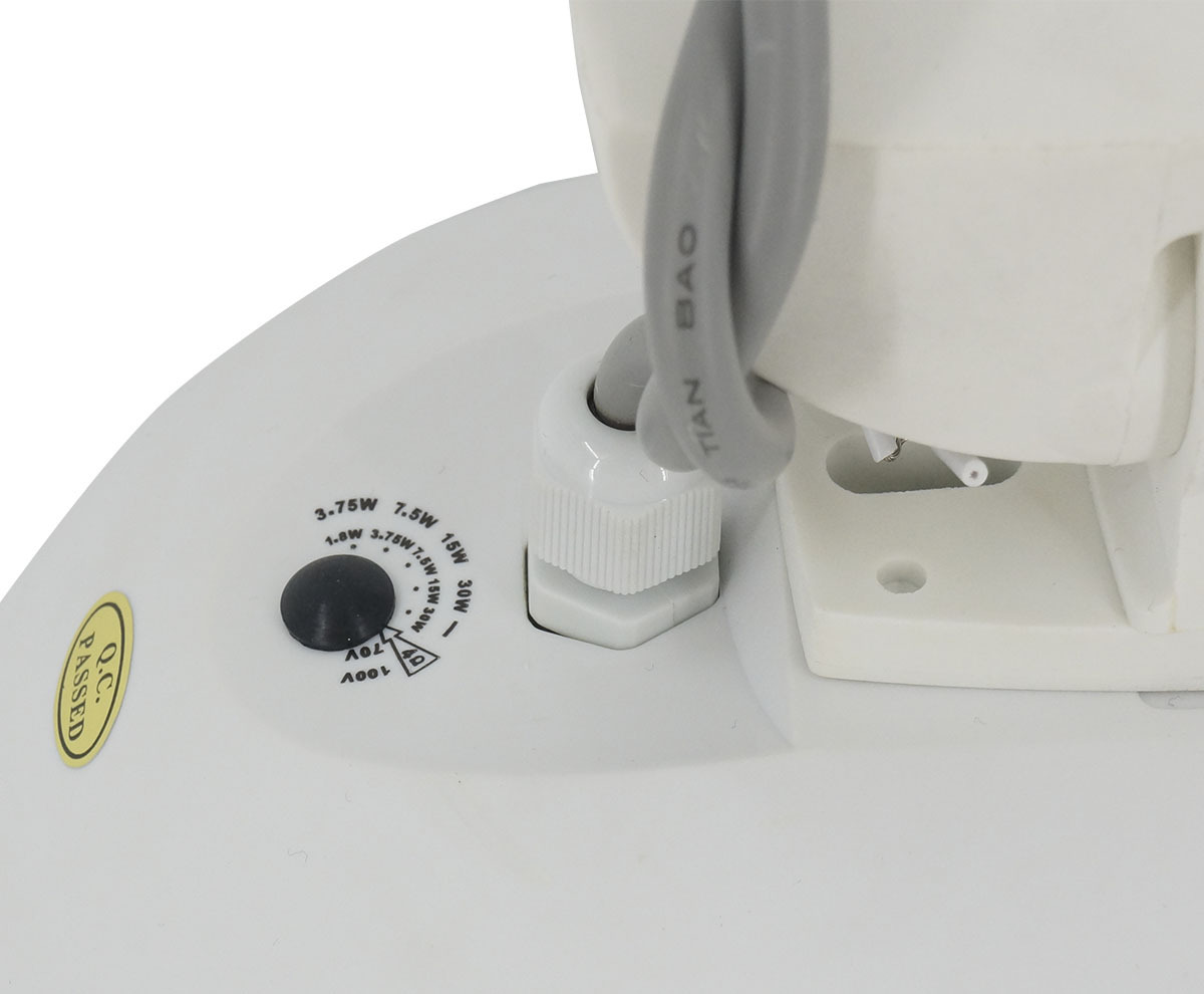 картинка VOLTA ELLIPSE-530TW Настенный 2-х полосный громкоговоритель. Мощность 30 Вт/100 В.  от магазина prostore.me