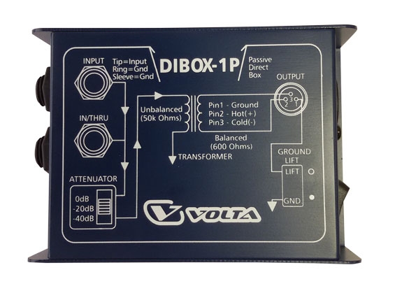 VOLTA DiBox-1P пассивный директ-бокс  купить в prostore.me