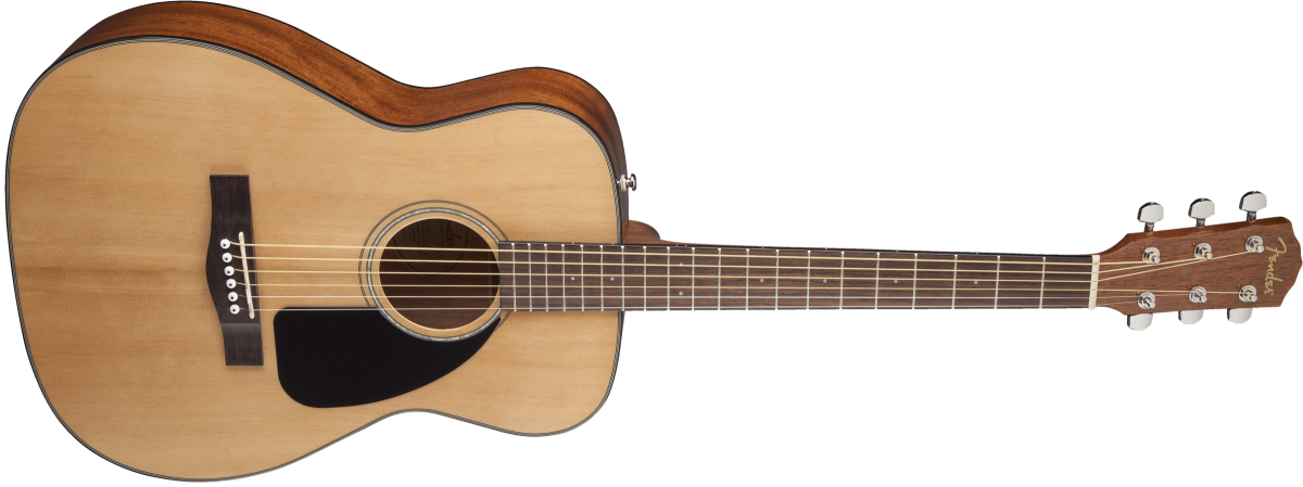 FENDER CF-60 FOLK NATURAL акустическая гитара, цвет натуральный