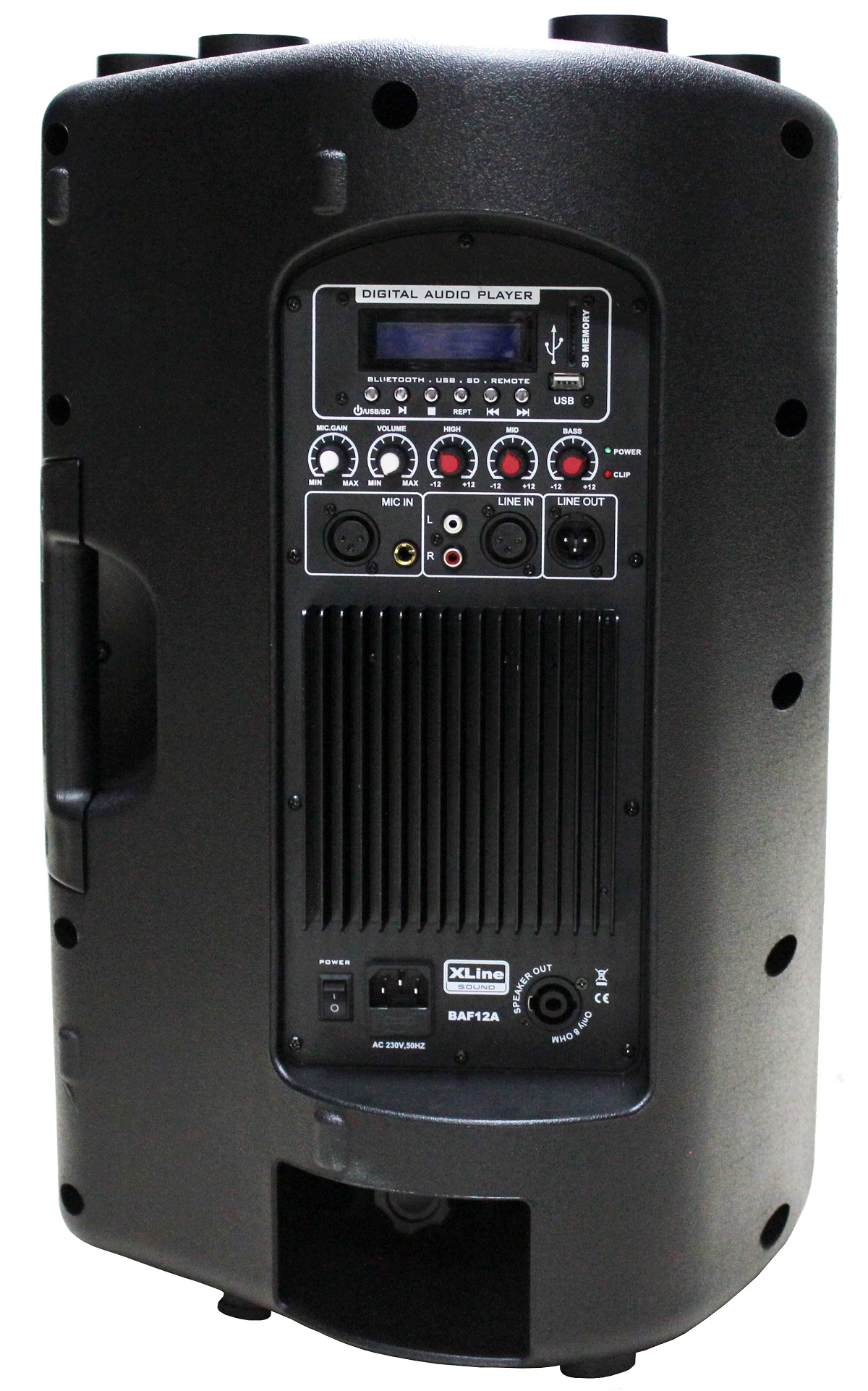 XLine BAF-12A Акустическая система активная с MP3 плеером и Bluetooth купить в prostore.me