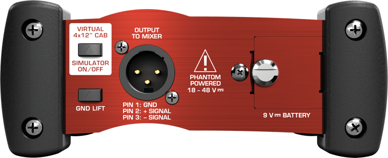 картинка BEHRINGER GI100 - активный гитарный DI-бокс с имитацией спикера от магазина prostore.me