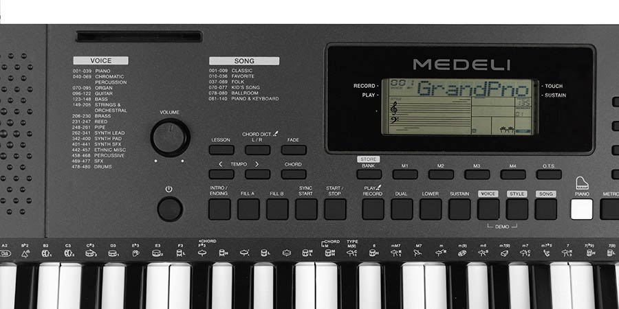 Medeli MK100 Синтезатор, 61 клавиша. купить в prostore.me