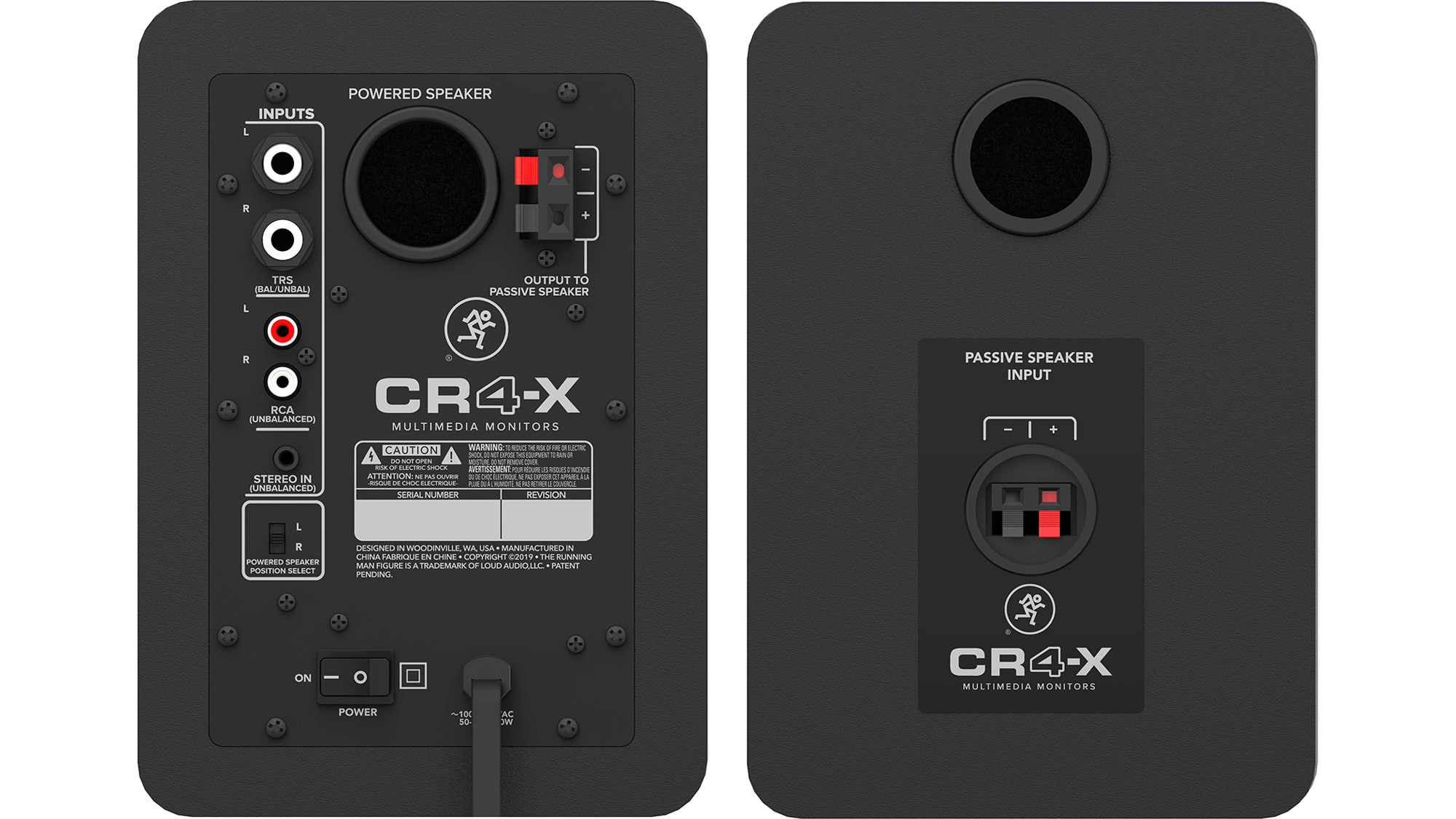 MACKIE CR4-X студийные мониторы 50 Вт. ПАРА купить в prostore.me