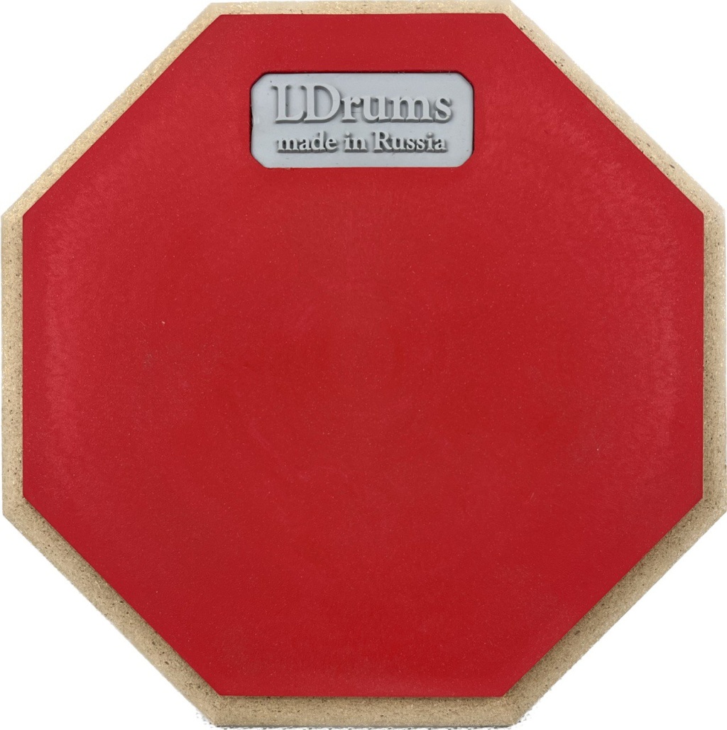 картинка LDTP6-RD Тренировочный пэд 6", резина, красный, LDrums от магазина prostore.me