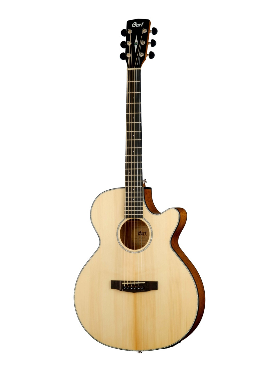 SFX-E-NS SFX Series Электро-акустическая гитара, с вырезом, цвет натуральный матовый, Cort купить в prostore.me