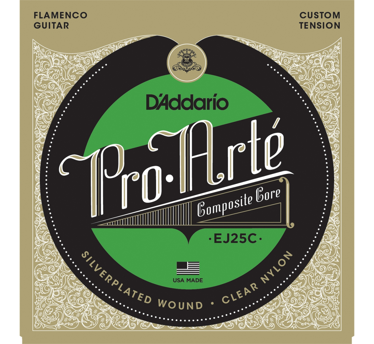 D'Addario EJ25C Flamenco- струны для кл. гитары (три первые струны - Clear) купить в prostore.me