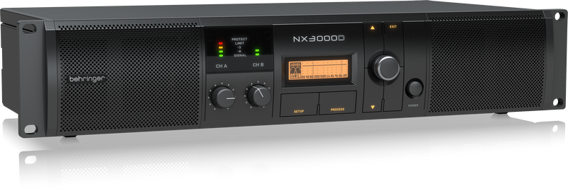 BEHRINGER NX3000D - профессиональный усилитель мощности с DSP 3000 Вт. купить в prostore.me