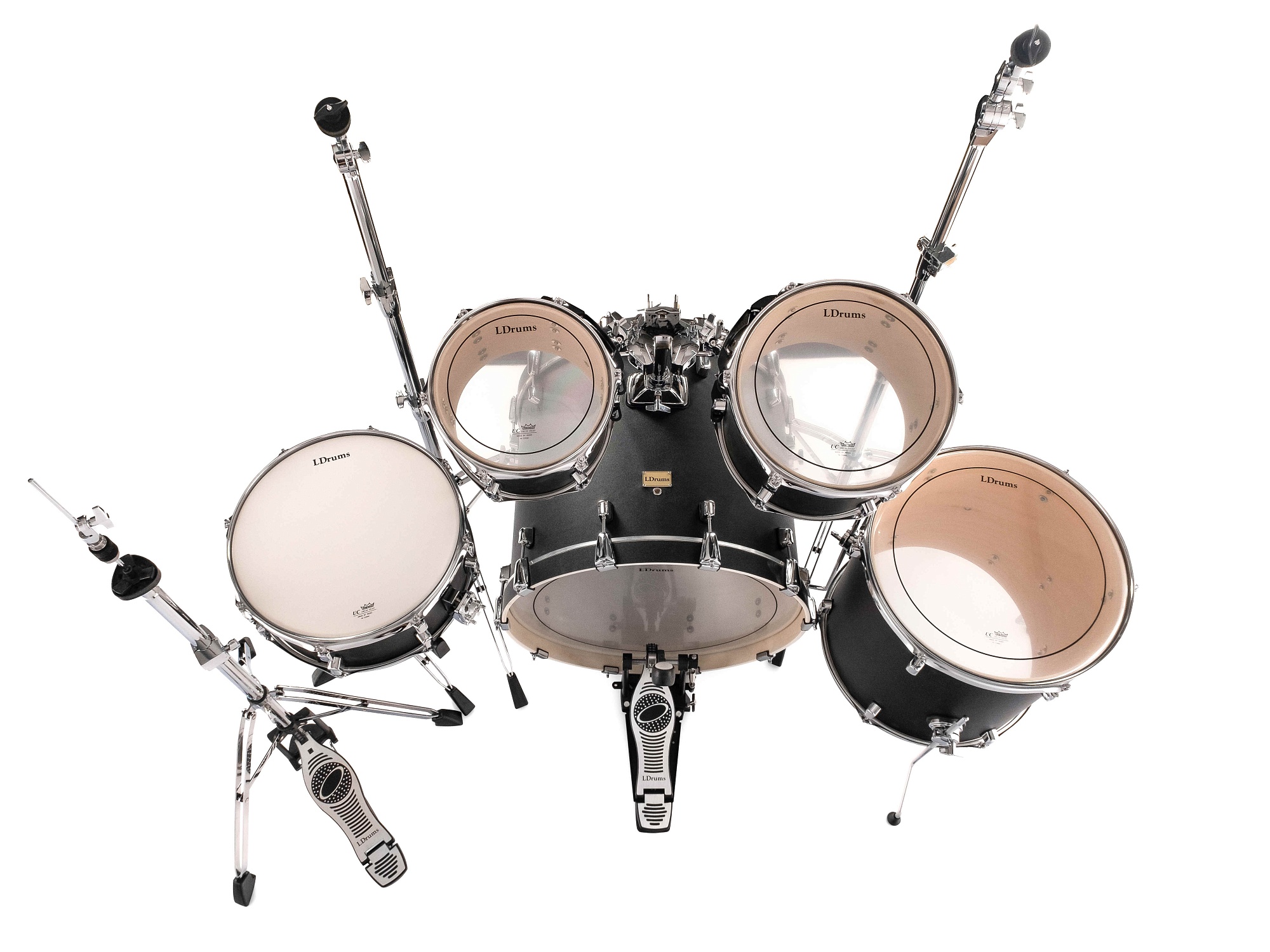 картинка 5001013 Барабанная установка, черная, LDrums от магазина prostore.me