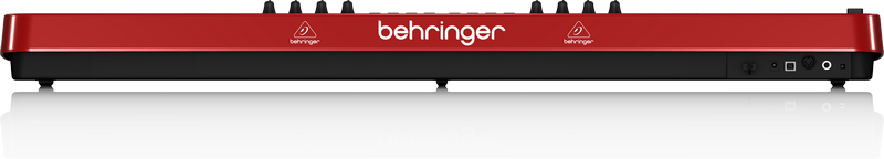 Behringer UMX610 -миди-клавиатура, 61 полноразм. клавиш,10 назначаем. элемент управления,USB, PC/Mac купить в prostore.me
