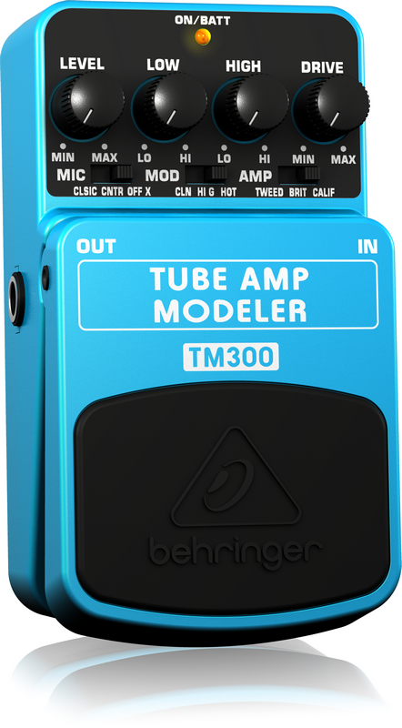 картинка BEHRINGER TM300 - педаль моделирования ламповых усилителей от магазина prostore.me